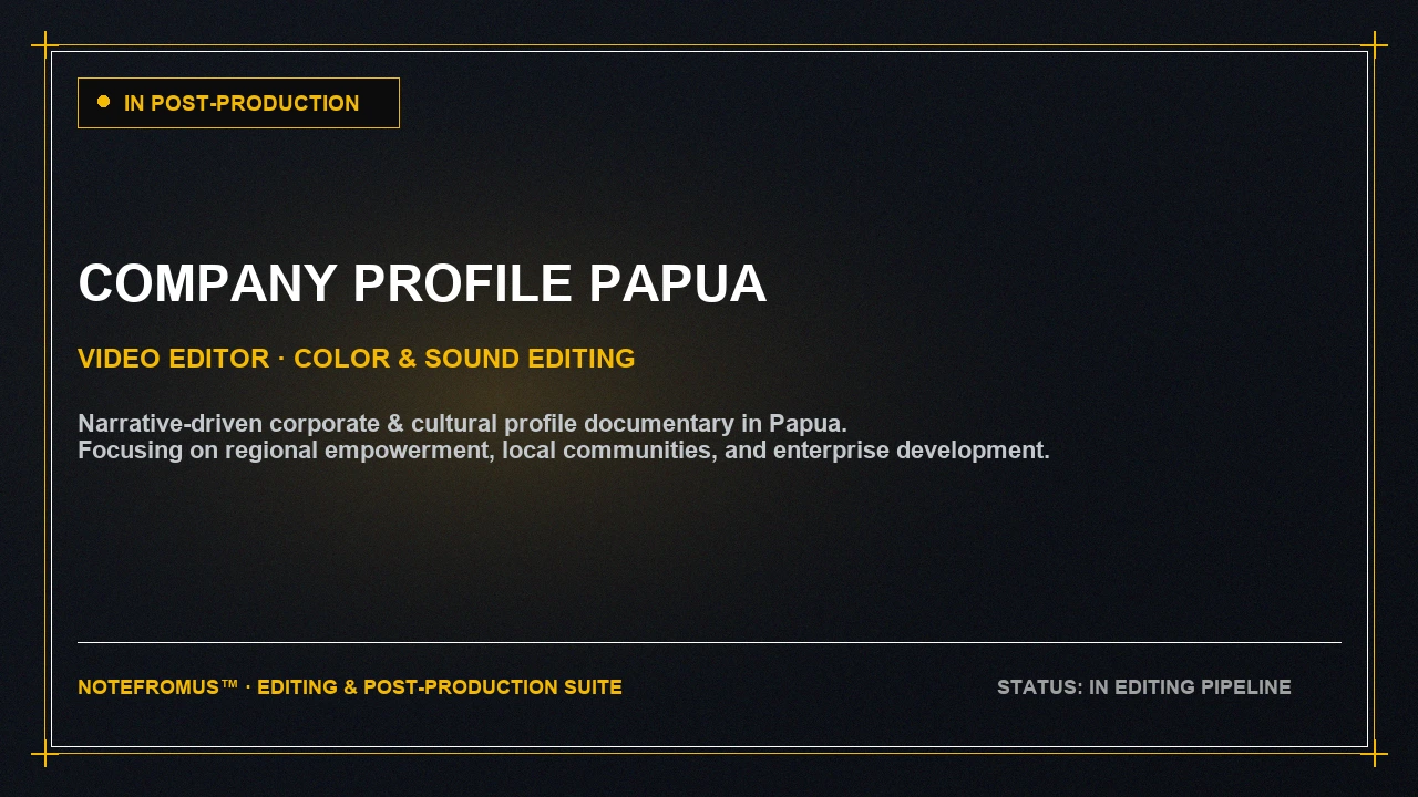 Company Profile Papua