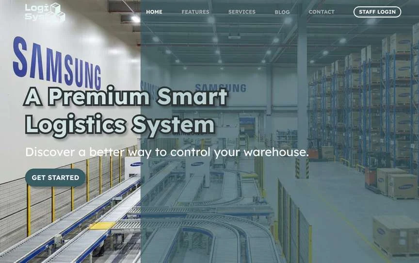 LogiSys Smart Logistics Web Platform